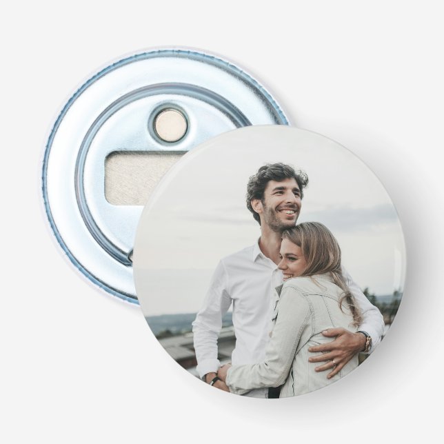 Design Your Own Photo Bottle Opener (Front)