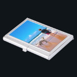 Design Your Own Photo Business Card Case<br><div class="desc">Custom Photo Business Card Cases - Your Own Design - Personalized Family / Friends / or Personal Business Gift - Add Your Photo / or Text / Name - Resize and move or remove and add elements / text with Customization tool ! You can transfer this design to more than...</div>