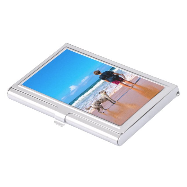 Design Your Own Photo Business Card Case (Front)
