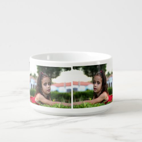 Design Your Own Photo Collage Chili Bowl