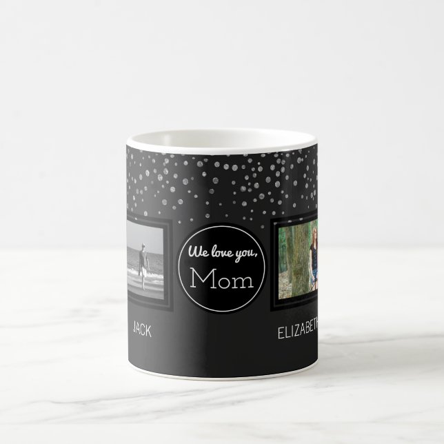 Design Your Own Photo Collage | Mothers Day Mom Coffee Mug (Center)