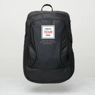 Design Your Own Photo - Custom / Personalized Port Authority® Backpack