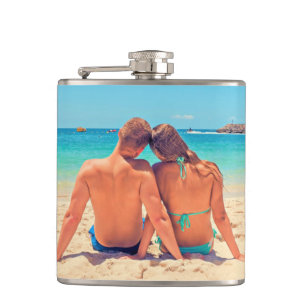 Design Your Own Photo Flask Personalized Gift