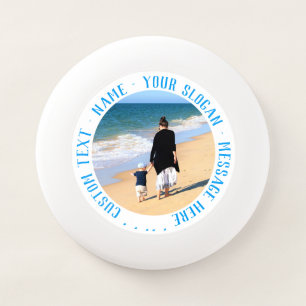 Design Your Own Photo Frisbee with Custom Text