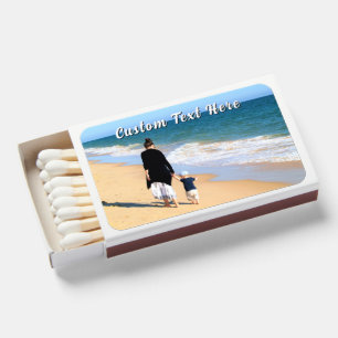 Design Your Own Photo Matchboxes with Custom Text