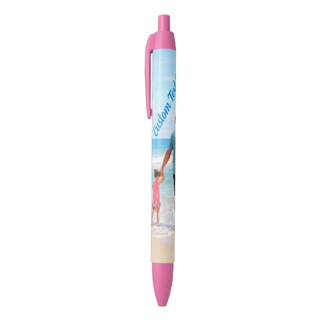 Design Your Own Photo Pen Gift Personalized Text (Top (Vertical))