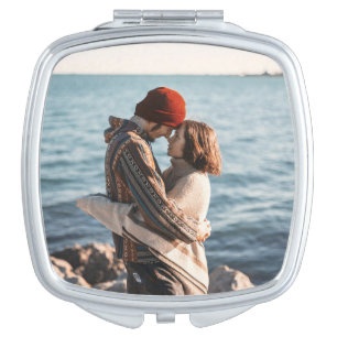 Design Your Own Photo Personalized Keepsake Compact Mirror