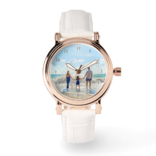Design Your Own Photo Personalized Watch Gift