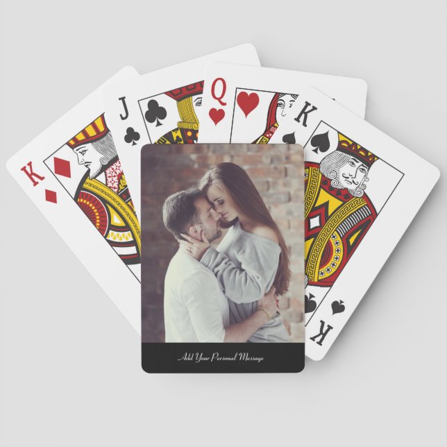 Design Your Own Photo Poker Cards (Back)