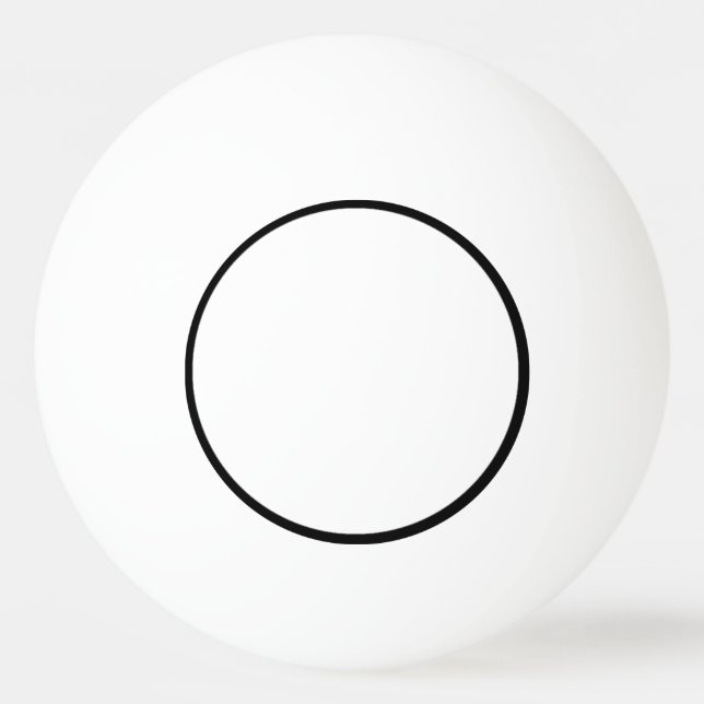 Design Your Own Ping-Pong Ball (Back)
