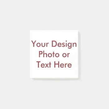 Design Your Own Post-it® Notes 3 X 3 by StillImages at Zazzle