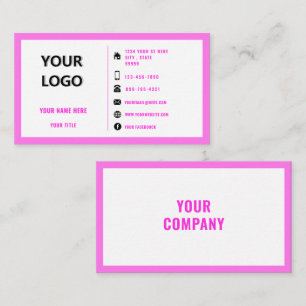 Design Your Own Promotional Business Card Template