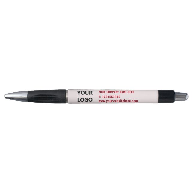 Design Your Own Promotional Business Pen Template (Front)