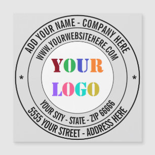 Design Your Own Promotional Magnetic Business Card