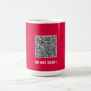 Design Your Own QR Code Coffee Mug Choose Color