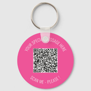 Design Your Own QR Code Keychain Template