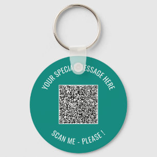 Design Your Own QR Code Keychain with Custom Text