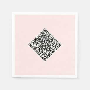 Design Your Own QR Code Party Napkins Example