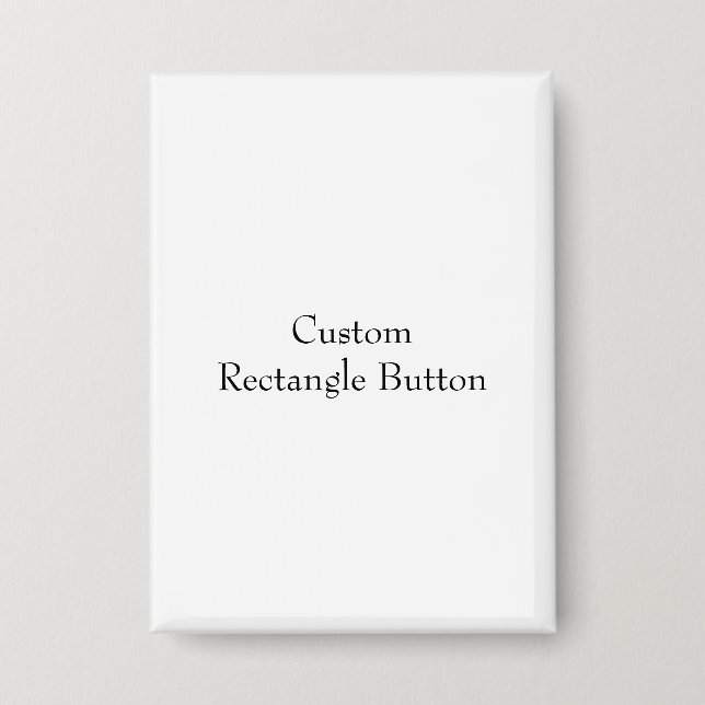 Design Your Own Rectangle Button (Front)