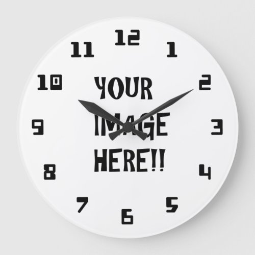 Design your own Round Large Wall Clock