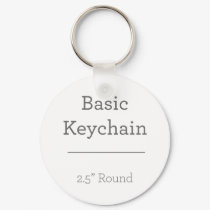 Design Your Own Round Photo Keychain