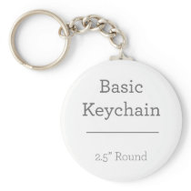 Design Your Own Round Photo Keychain