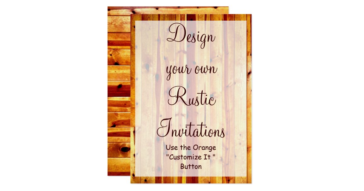 Design My Own Invitation Template 10