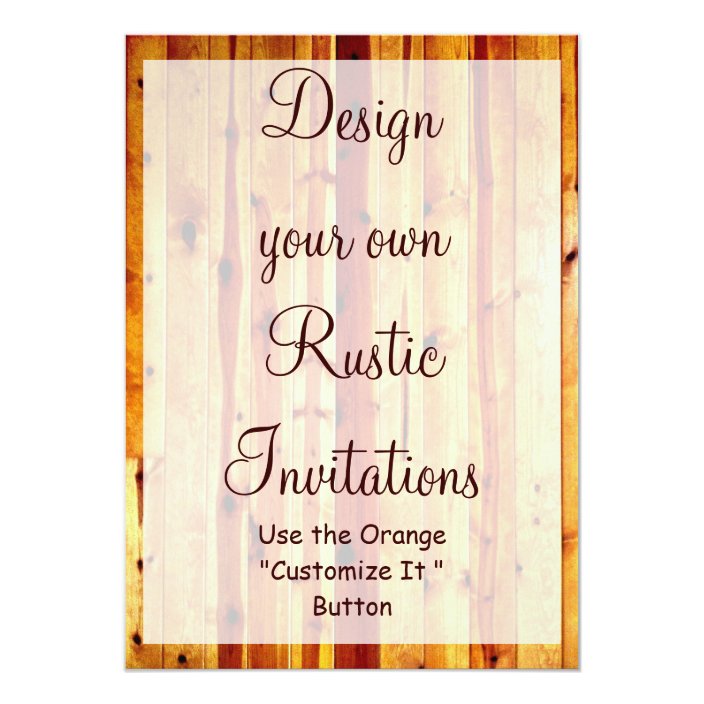 design your own invitations