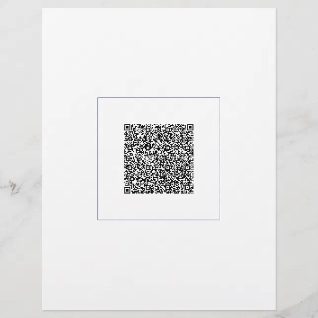 Design Your Own Scan QR Code Letterhead Template | Zazzle