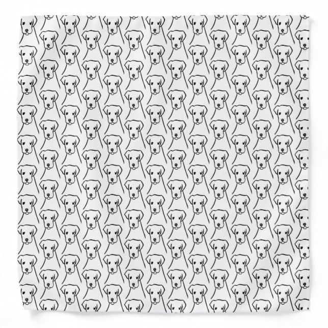 Design your own Scarf, Handkerchief, Bandana (Front)