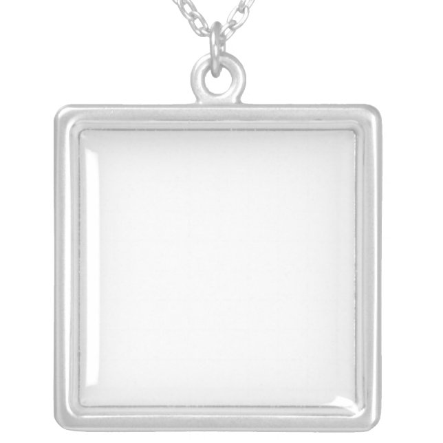 Design your own silver plated necklace (Front)
