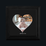 Design Your Own Single Heart Shaped Photo Gift Box<br><div class="desc">This Custom Heart Shaped Photo design beautifully arranges your favorite memories into the shape of a heart, symbolizing love and connection. Perfect for special occasions like anniversaries, weddings, or Valentine's Day, this design highlights your cherished moments meaningfully and artfully. Its unique layout creates a visually captivating keepsake, ideal for gifting...</div>