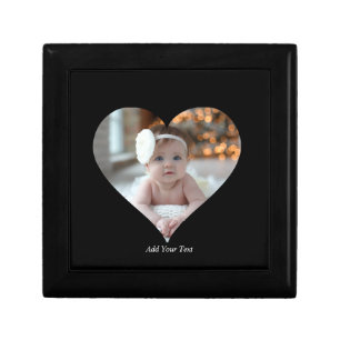Design Your Own Single Heart Shaped Photo Gift Box
