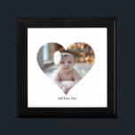 Design Your Own Single Heart Shaped Photo Gift Box<br><div class="desc">This Custom Heart Shaped Photo design beautifully arranges your favorite memories into the shape of a heart, symbolizing love and connection. Perfect for special occasions like anniversaries, weddings, or Valentine's Day, this design highlights your cherished moments meaningfully and artfully. Its unique layout creates a visually captivating keepsake, ideal for gifting...</div>