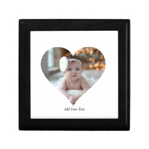 Design Your Own Single Heart Shaped Photo Gift Box