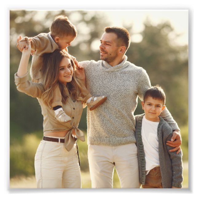 Design Your Own Single Photo (Front)