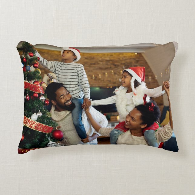 Design Your Own Single Photo Accent Pillow (Front)