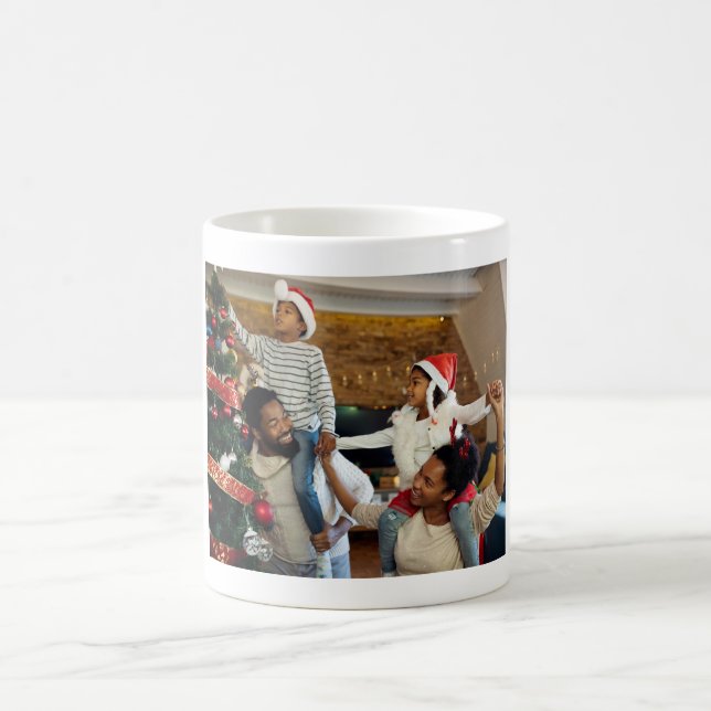 Design Your Own Single Photo Coffee Mug (Center)