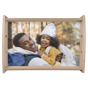 Design Your Own Single Photo Serving Tray