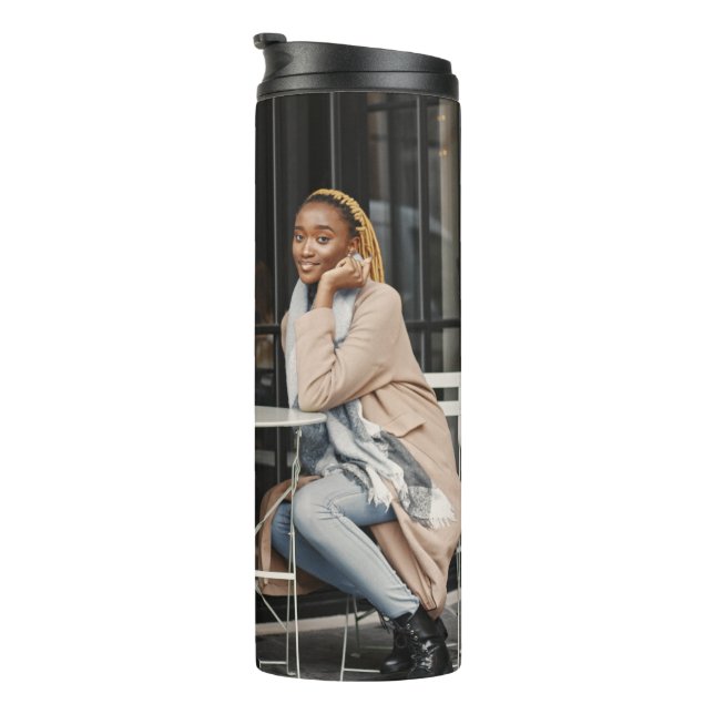 Design Your Own Single Photo Thermal Tumbler (Rotated Right)