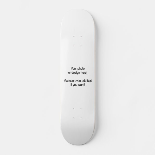 Design your own Skateboard Deck (Front)