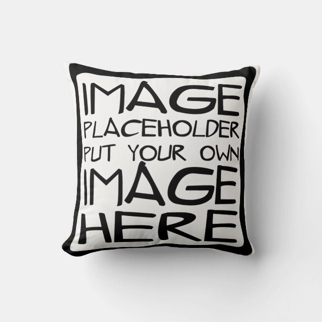 Design Your Own Square Pillow (Front)