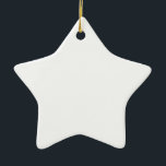 Design Your Own Star Ornament<br><div class="desc">Design Your Own Star Ornament. choose your own color background and add your own creative text or image</div>