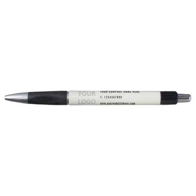 Design Your Own Text Info Business Promotional Pen (Front)