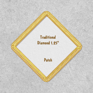 Design Your Own Traditional Diamond 1.25" Patch