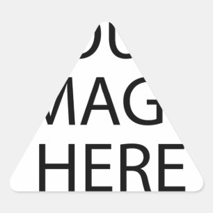 Design Your Own Triangle Sticker
