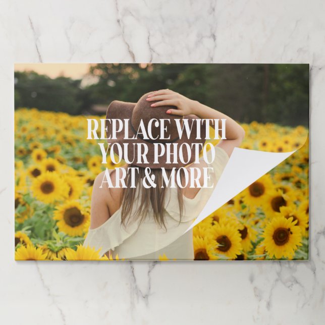 Design your own unique personalized paper pad (Folded)