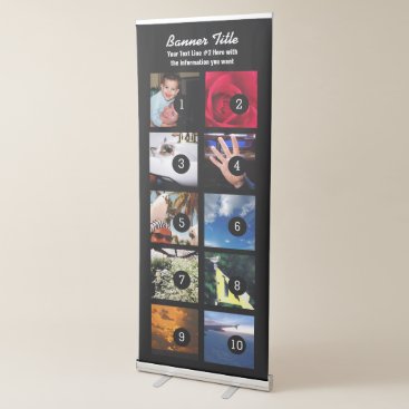 Design Your Own Vertical Banner 10 pics text easy Design Your Own Vertical Banner 10 pics text easy