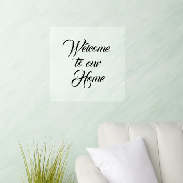 "Design Your Own" Wall Decal (Living Room)