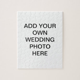 Design Your Own Wedding Favor Photo Puzzle